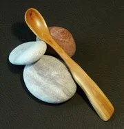 OLIVIA - Wooden Small Spoon from Cherry wood 1.jpg