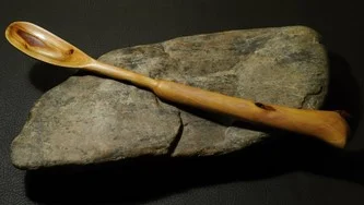 THE WILD - Wooden Spoon from Plum wood 1.jpg