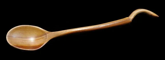 DRAPEK - Original elegant wooden spoon from Plum wood black.jpg