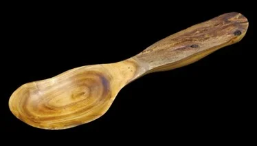 TARIRO - Original natural wooden spoon from Common Sea-Buckthorn wood black.jpg